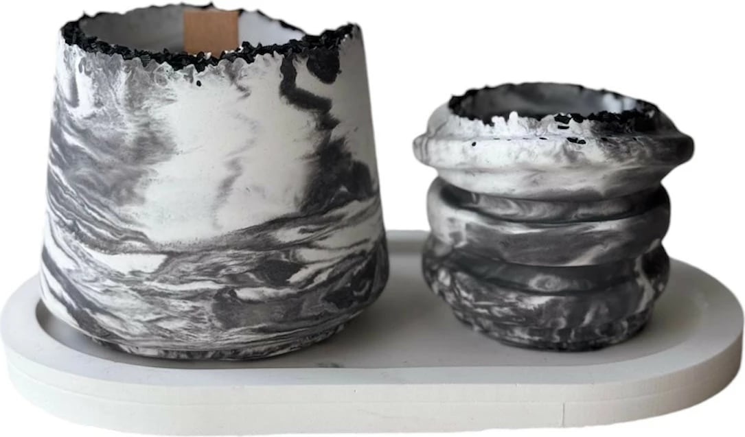 Set qirinjsh (3 copë), Evila Originals, Glamour Candle 43ST Set qirinjsh (3 copë), Evila Originals, Glamour Candle 43ST