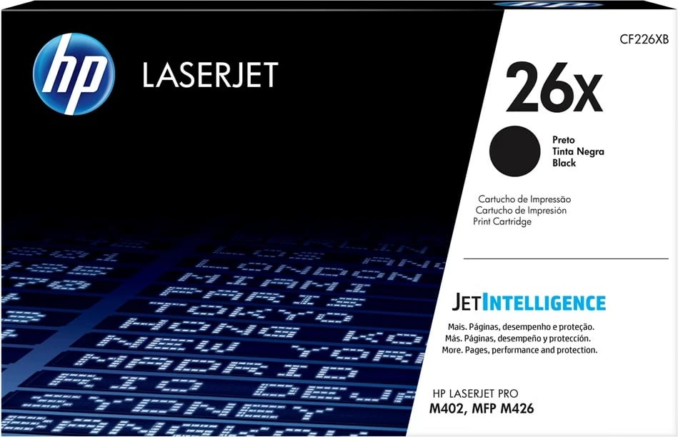 Toner HP 26X origjinal për LaserJet, i zi, CF226X