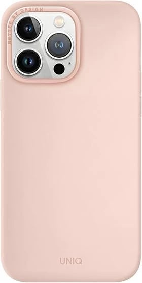 Mbështjellës UNIQ Lino për iPhone 14 Pro, Rozë