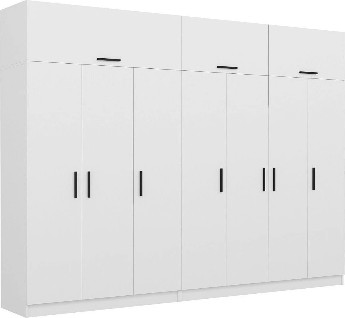 Dollap i bardhë për rroba, Skye Decor, Kale - 3934