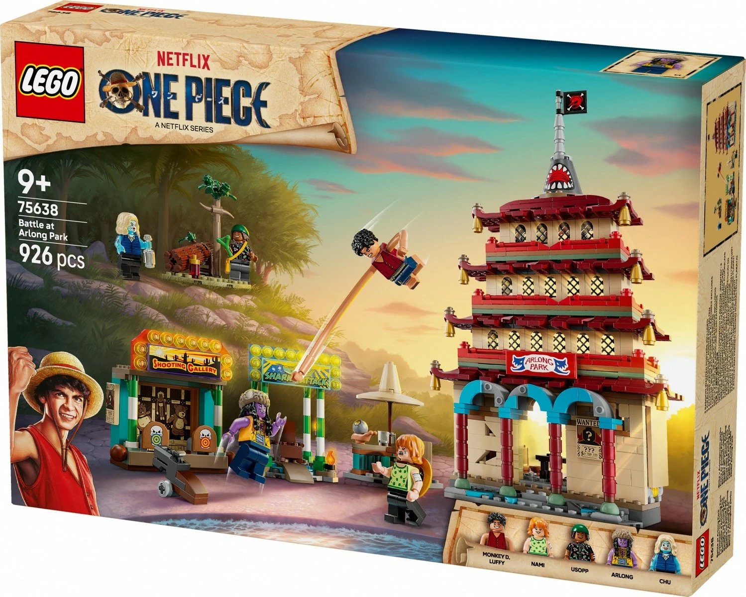 Set ndërtimi LEGO One Piece 75638 Battle at Arlong Park, 926 pjesë
