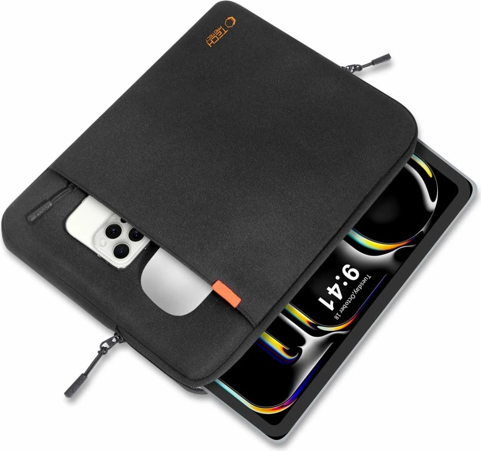 Mbështjellës Tech-Protect Defender për laptop/tablet 11-13", i zi