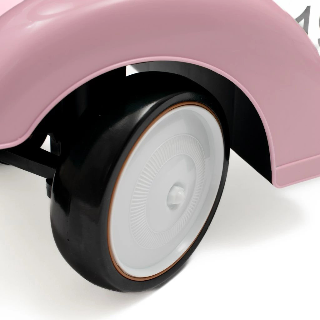 Makinë ecëse për fëmijë, Baby Mix, Retro, dizajn klasik, rozë