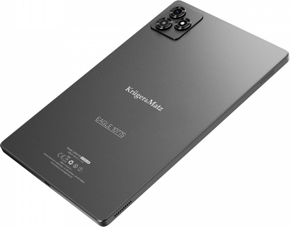 Tablet, Kruger & Matz EAGLE 1077 KM1077 10.1" IPS, Android 15, 4GB/64GB, LTE, Graphite