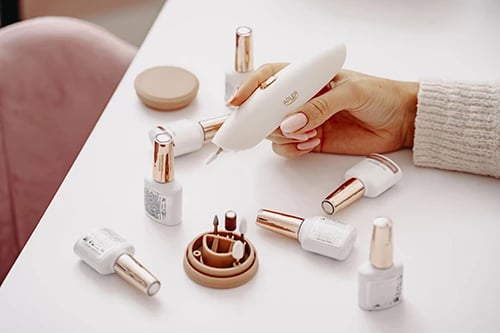 Frezë elektrike për thonj, Adler AD 2179, 5 në 1, pa tela, me dritë LED dhe kuti udhëtimi, e bardhë Frezë elektrike për thonj, Adler AD 2179, 5 në 1, pa tela, me dritë LED dhe kuti udhëtimi, e bardhë