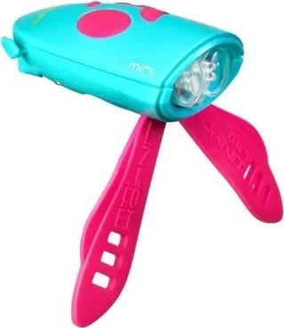 Hornit Mini Pink- TurQ bicycle horn light 5353PITQ