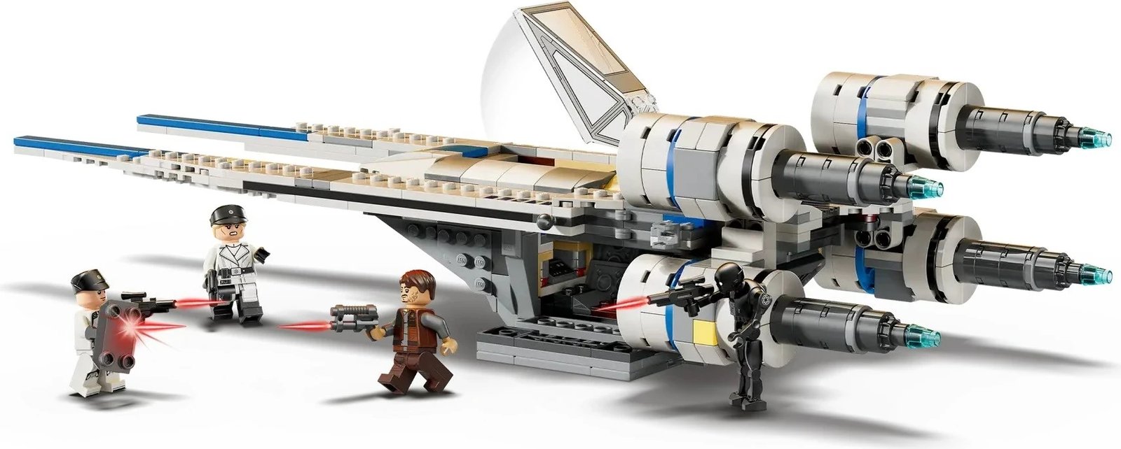 Set LEGO Star Wars Rebel U-Wing Starfighter 75399 me 4 minifigura