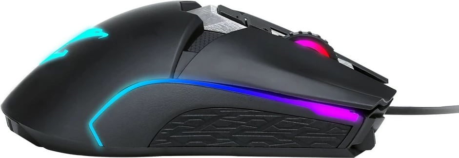 Maus Gigabyte Aorus M5, USB, 16000 DPI, i zi, RGB