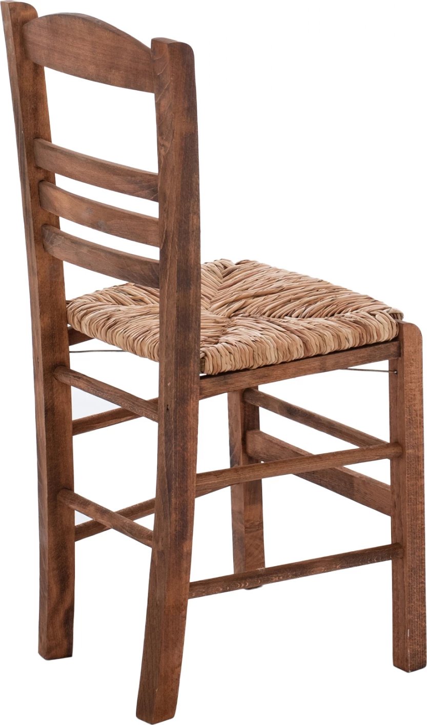 Karrige tradicionale me kashtë, ngjyrë arre, FH10369.01