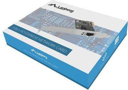 Kartë rrjeti Lanberg PCI-E 1X, 1GB, Realtek RTL8111C, profil i ulët