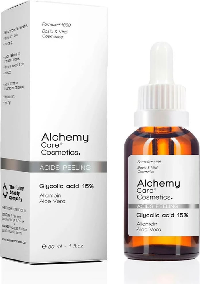 Peeling me acid glikolik 15% Alchemy Care Cosmetics 30ml unisex