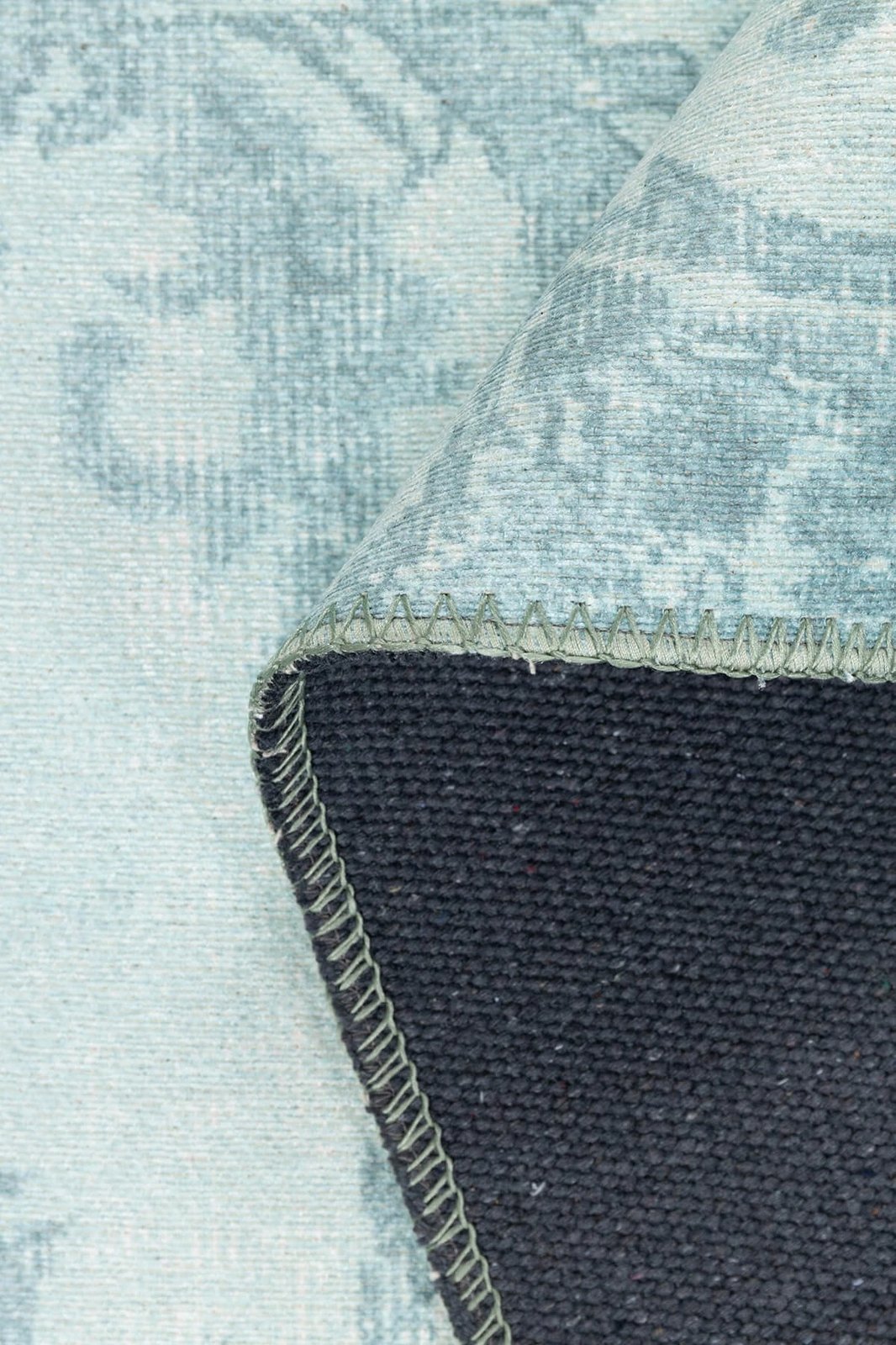 Qilim Conceptum Hypnose, Folk Chenille, ngjyrë akull kaltër, 210x310cm