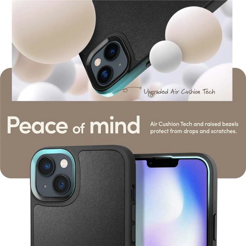 Mbështjellës Spigen Cyrill Classic Charm Mag për iPhone 14 Plus, MagSafe, i zi, me rrip