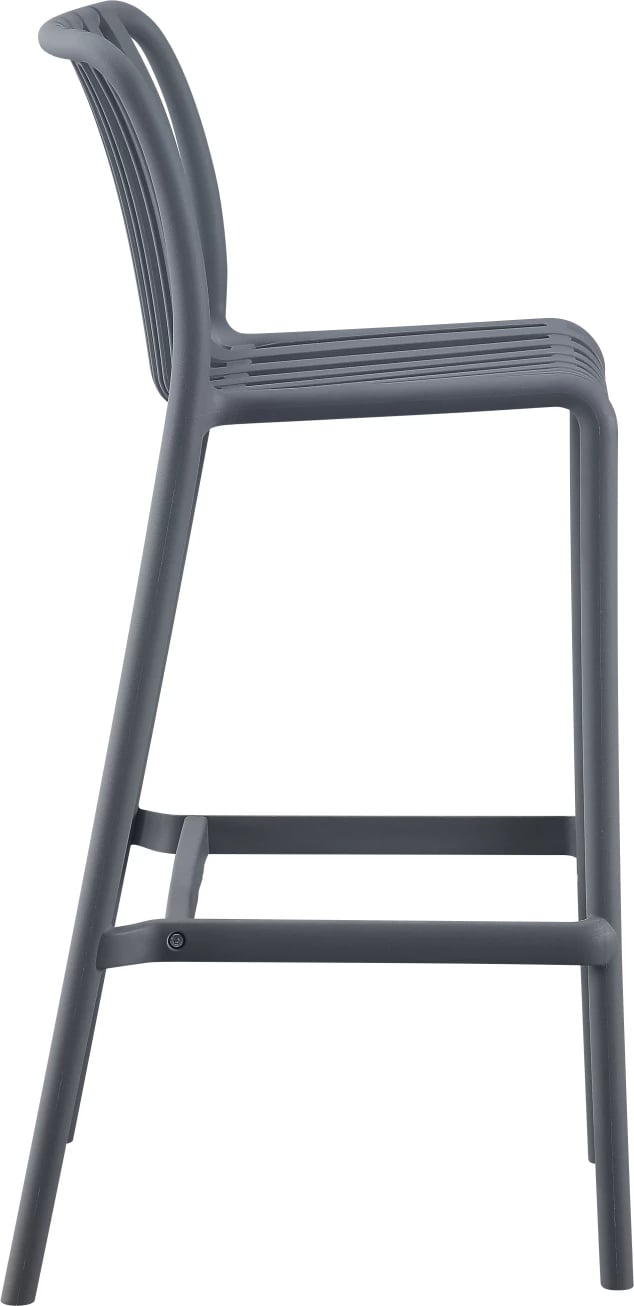 Karrige për bar polipropileni CONVEE FH6098.03 gri 38,5x49,5x102Hcm