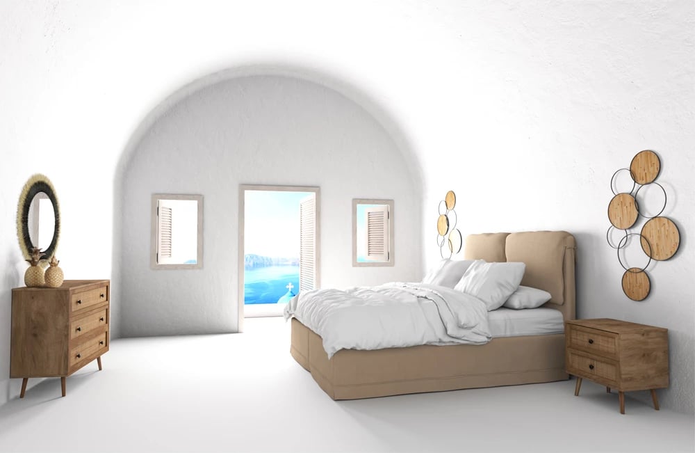 Dekor ananas GINKO 5, natyral, 15x15x34cm