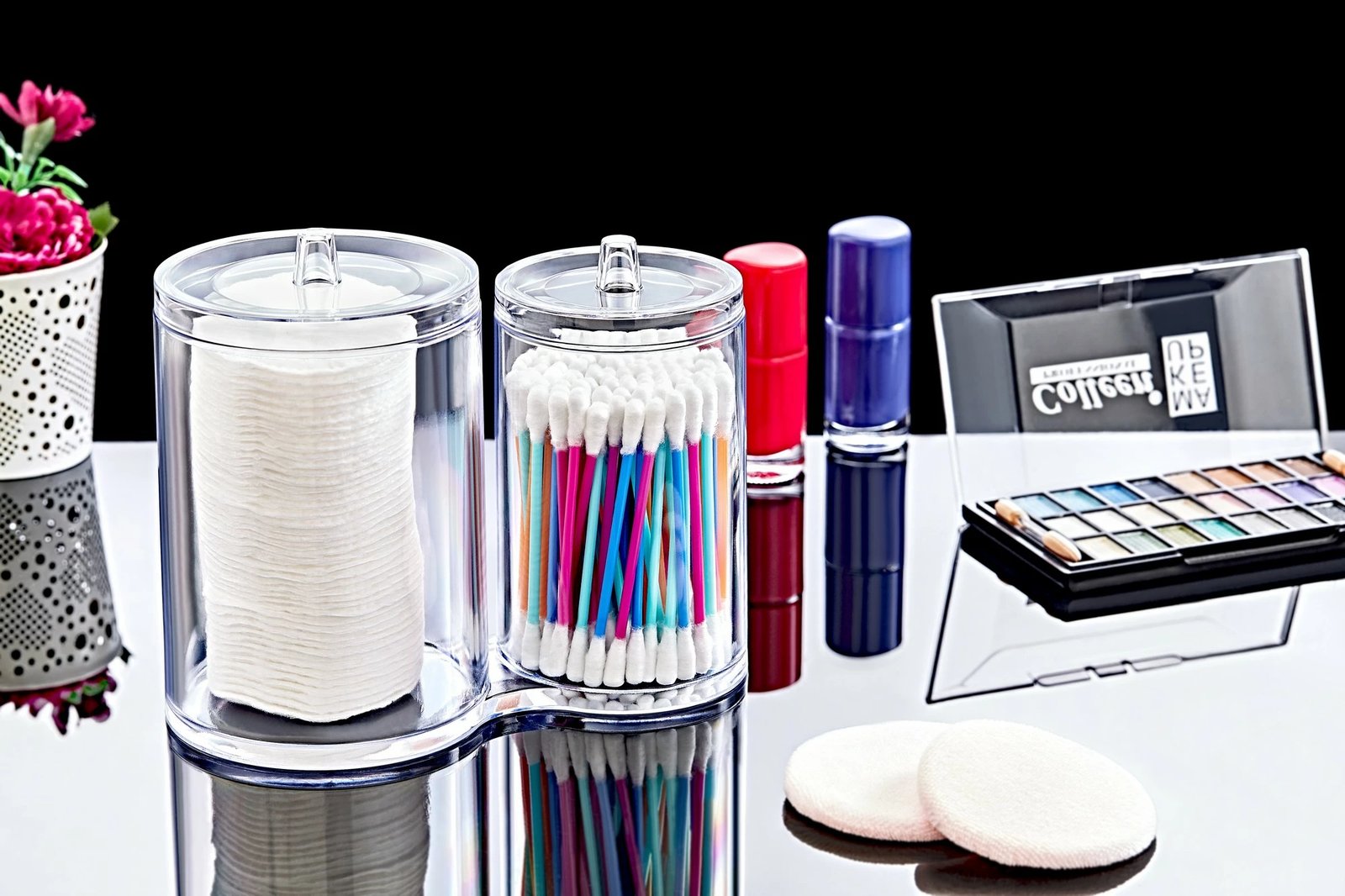 Organizues grimi akrilik transparent, Evila Originals, FT - 015, 15x8x11cm
