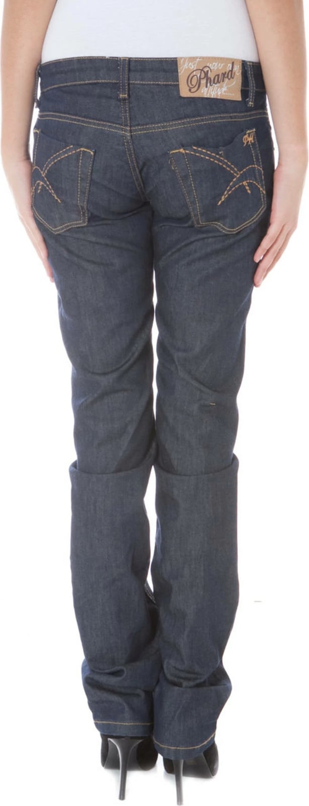 Jeans PHARD Denim Hard femra, blu