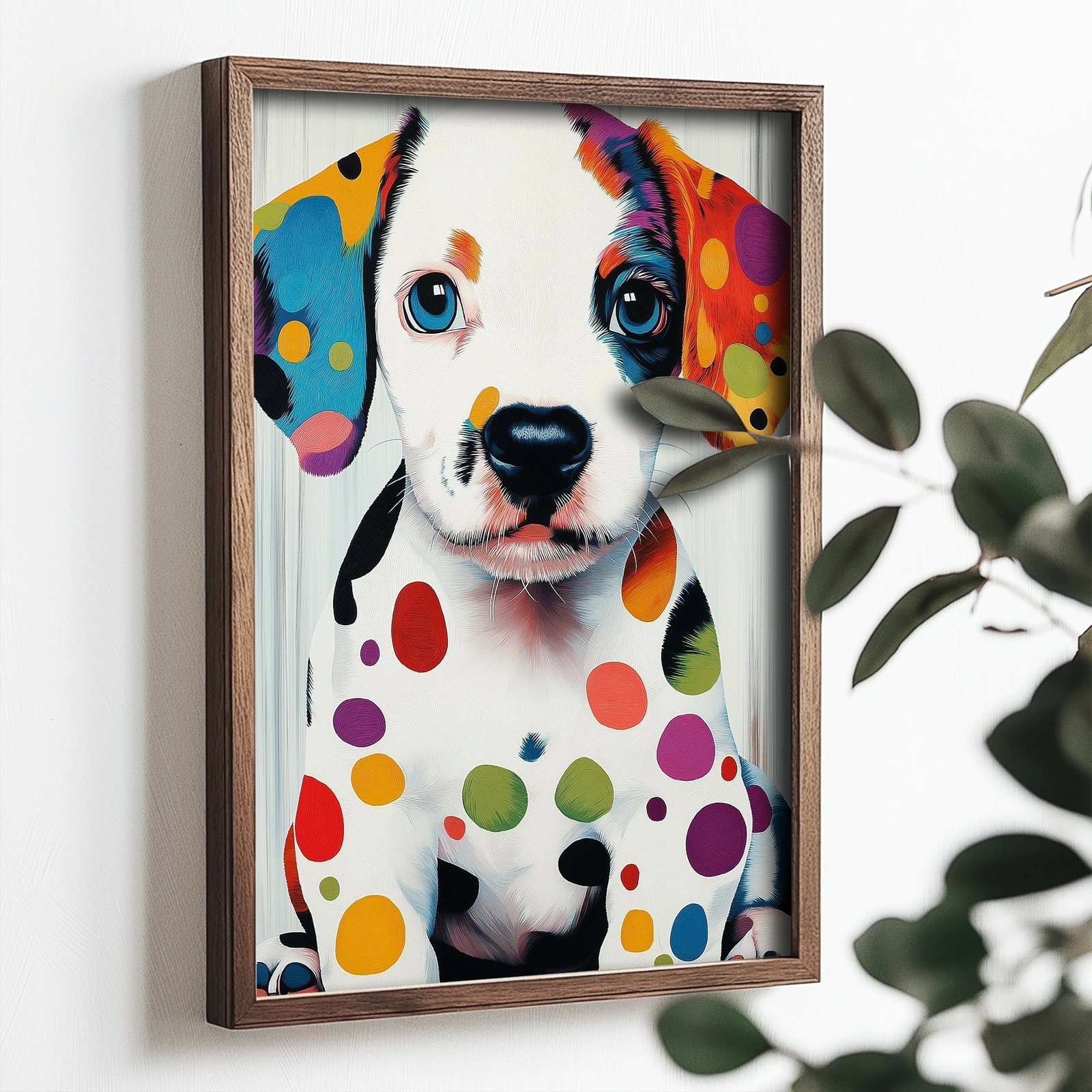 Pikturë dekorative me kornizë MDF, Wallity, TUN027-XL, shumëngjyrëshe, 50x70x3.5cm