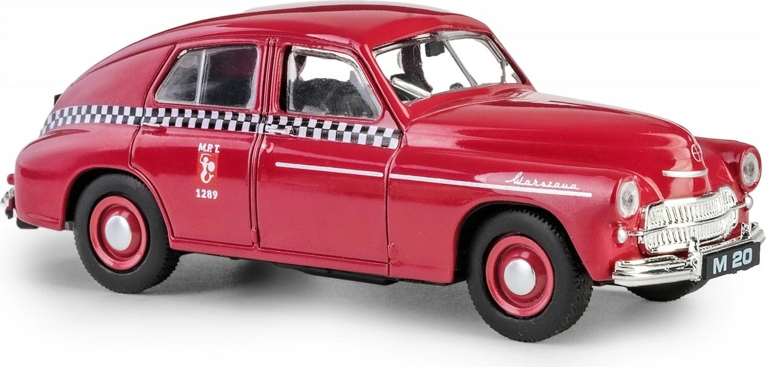 Makine lodër Daffi PRL Warsaw M20 Taxi, 1:43, qershi