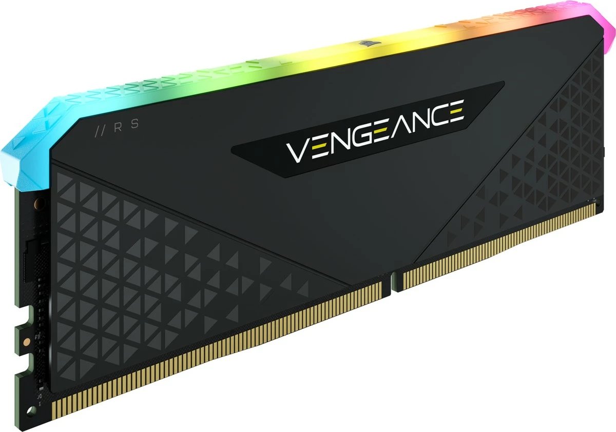 RAM Memorje Corsair Vengeance RGB 16GB DDR4 3600MHz, e zezë