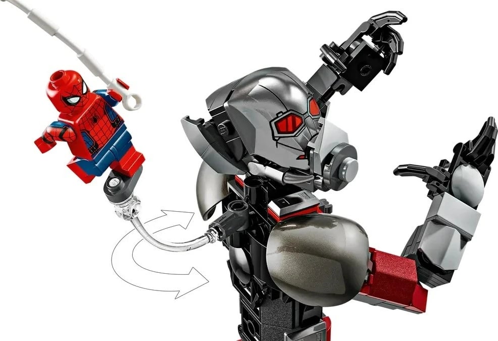 Set LEGO Marvel 76314 Captain America: Civil War Battle