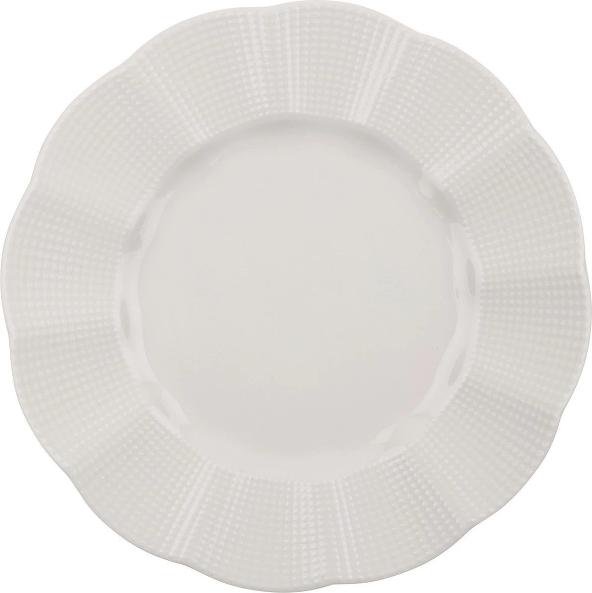 Set enësh për drekë (24 copë), Hermia, MLN24Y2740694, ngjyrë krem