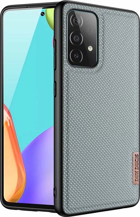 Mbështjellës Dux Ducis Fino për Samsung Galaxy A72, najlon, Gri