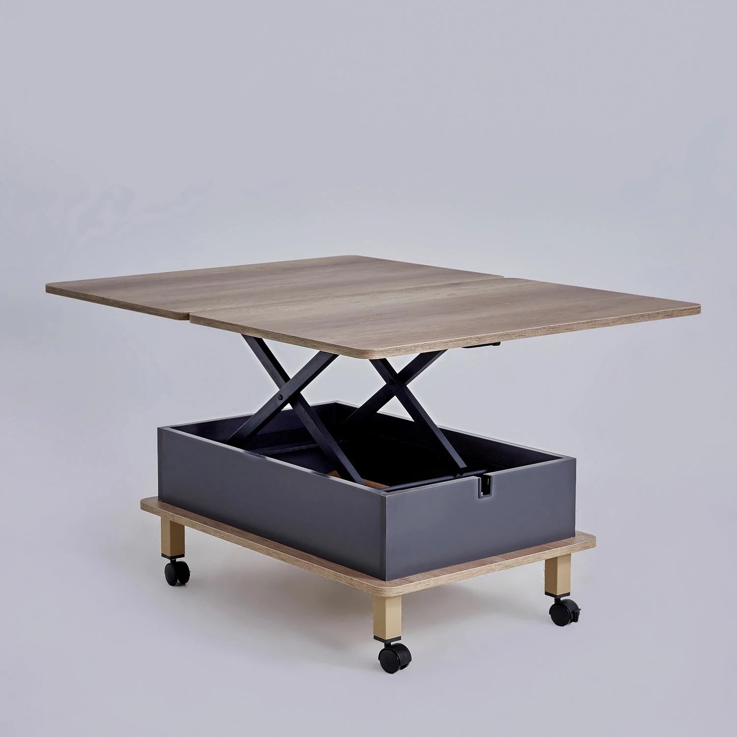 Tavolinë kafeje Skye Decor, Helsinki, antracit