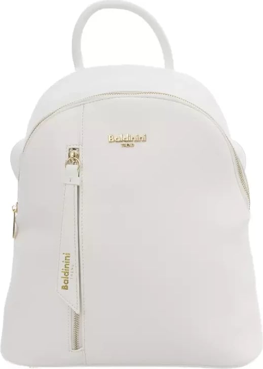 Çantë shpine për femra Baldinini Trend, e bardhë 