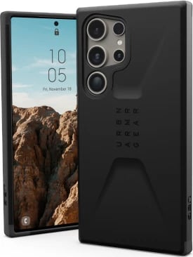 Mbështjellës UAG Civilian për Samsung Galaxy S24 Ultra, i zi