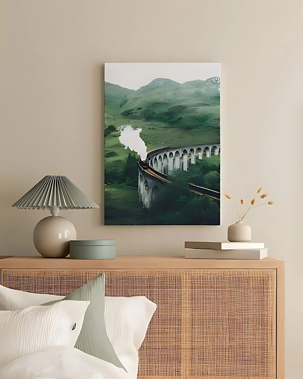 Pikturë dekorative në kanavacë, shumëngjyrëshe, Wallity, Artcanvas18, 40x60cm