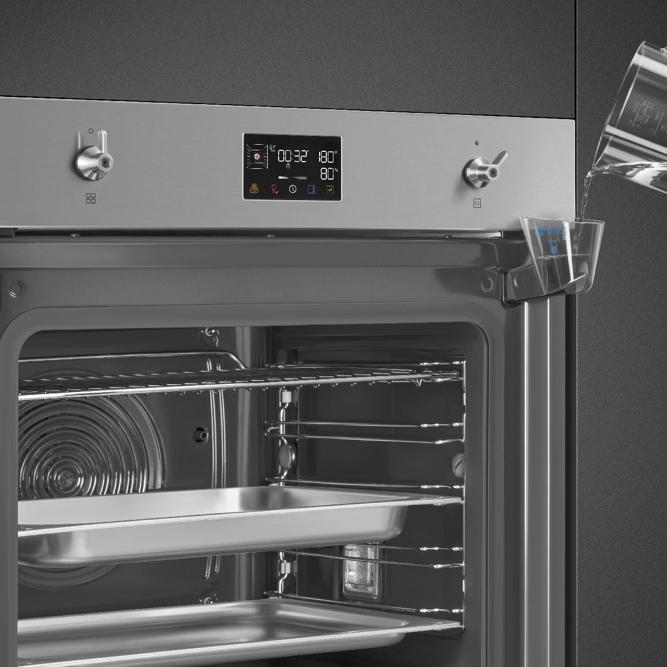 Furre Classica SMEG SO6302S3PX, 67 L, hiri