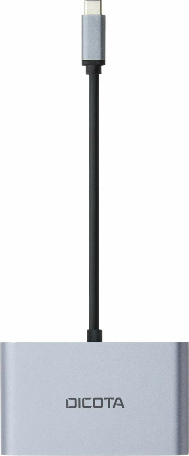 Docking station DICOTA D32064, USB Type-C, Silver