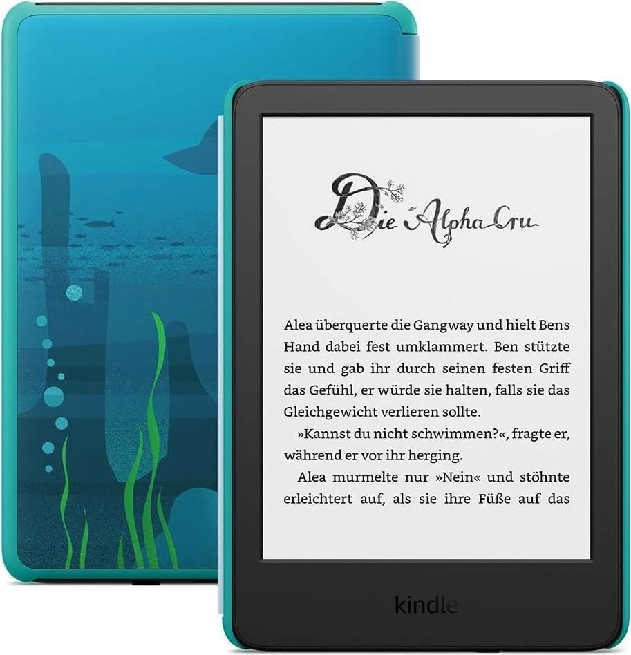 E-reader Kindle Kids Edition 16GB Ozeanentdecker dizajn kaltër