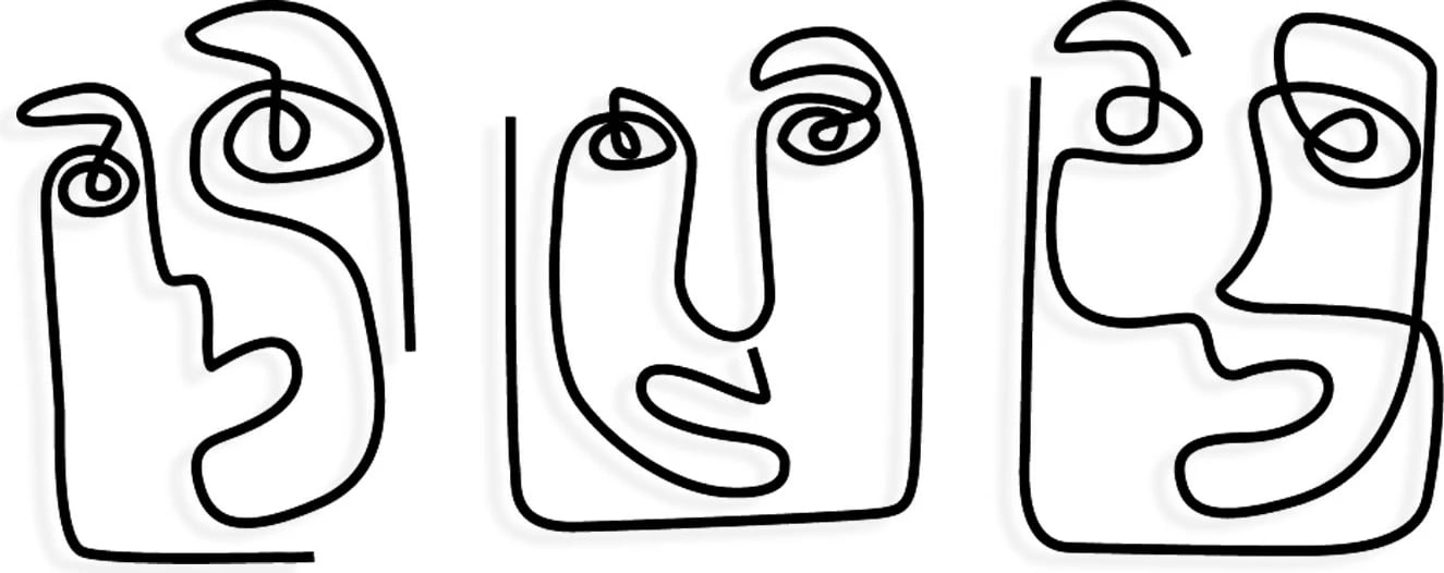 Aksesor dekorativ metalik për mur, Wallity Abbiocco, ngjyrë e zezë, 108x48cm