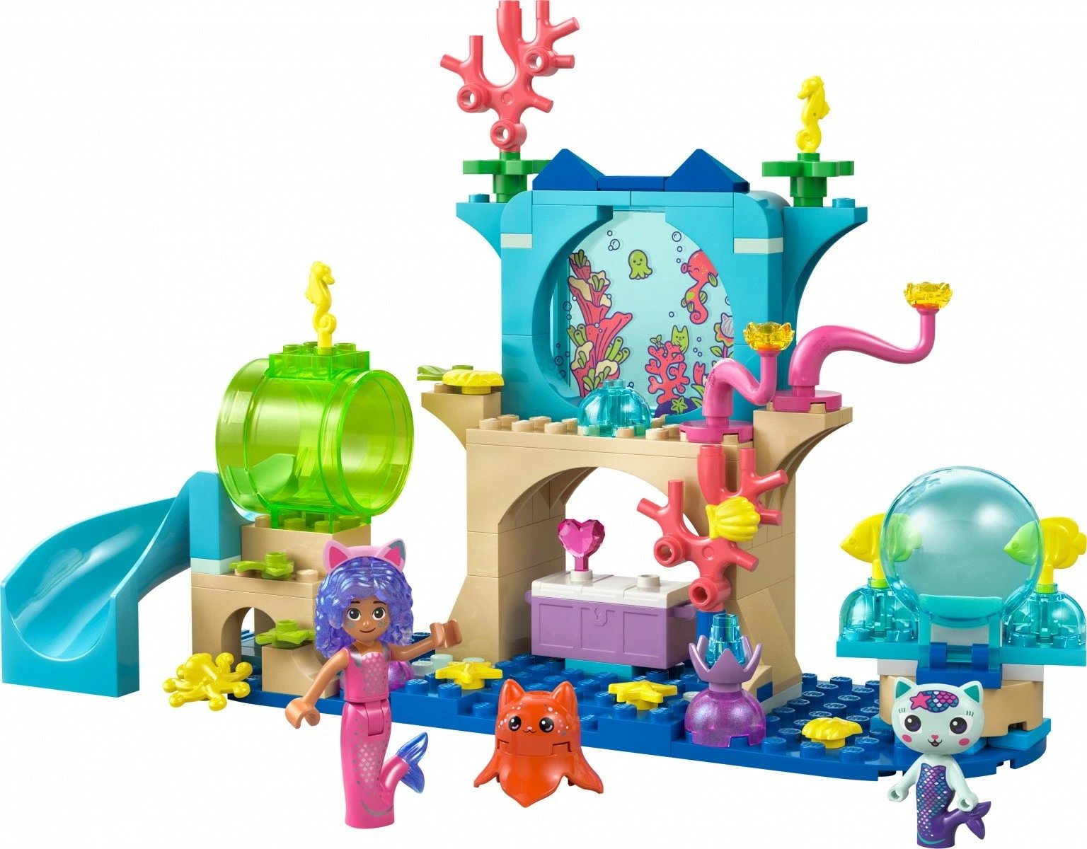 Set LEGO Gabby's Dollhouse 11204, Gabi Mermaid Underwater Adventure, 103 pjesë, shumëngjyrëshe