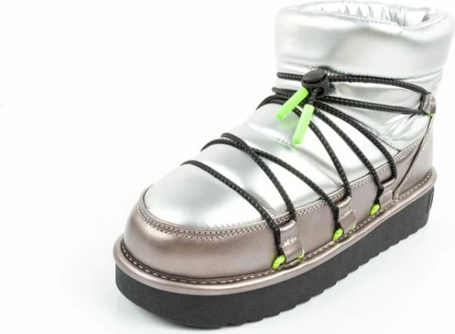 Çizme dimri për femra D.Franklin, argjendi