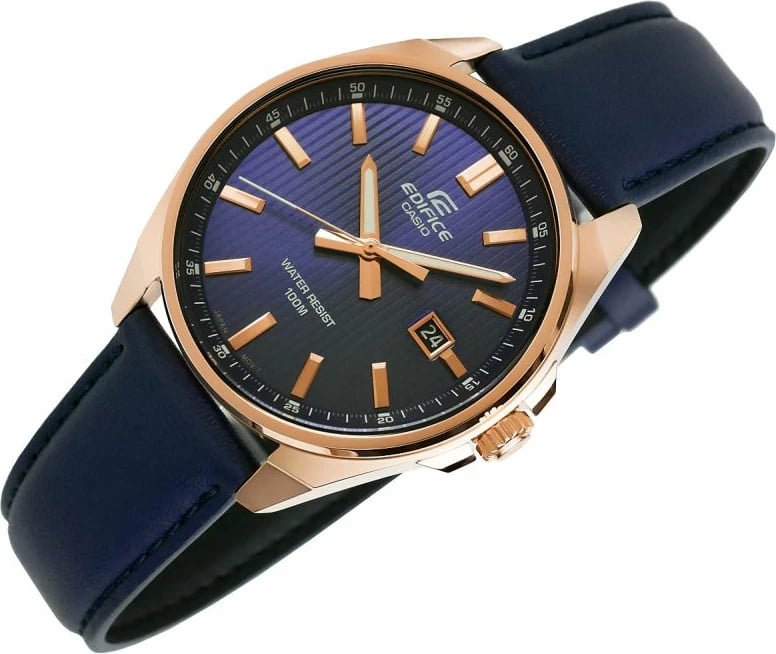 Orë dore për meshkuj Casio, e kaltër