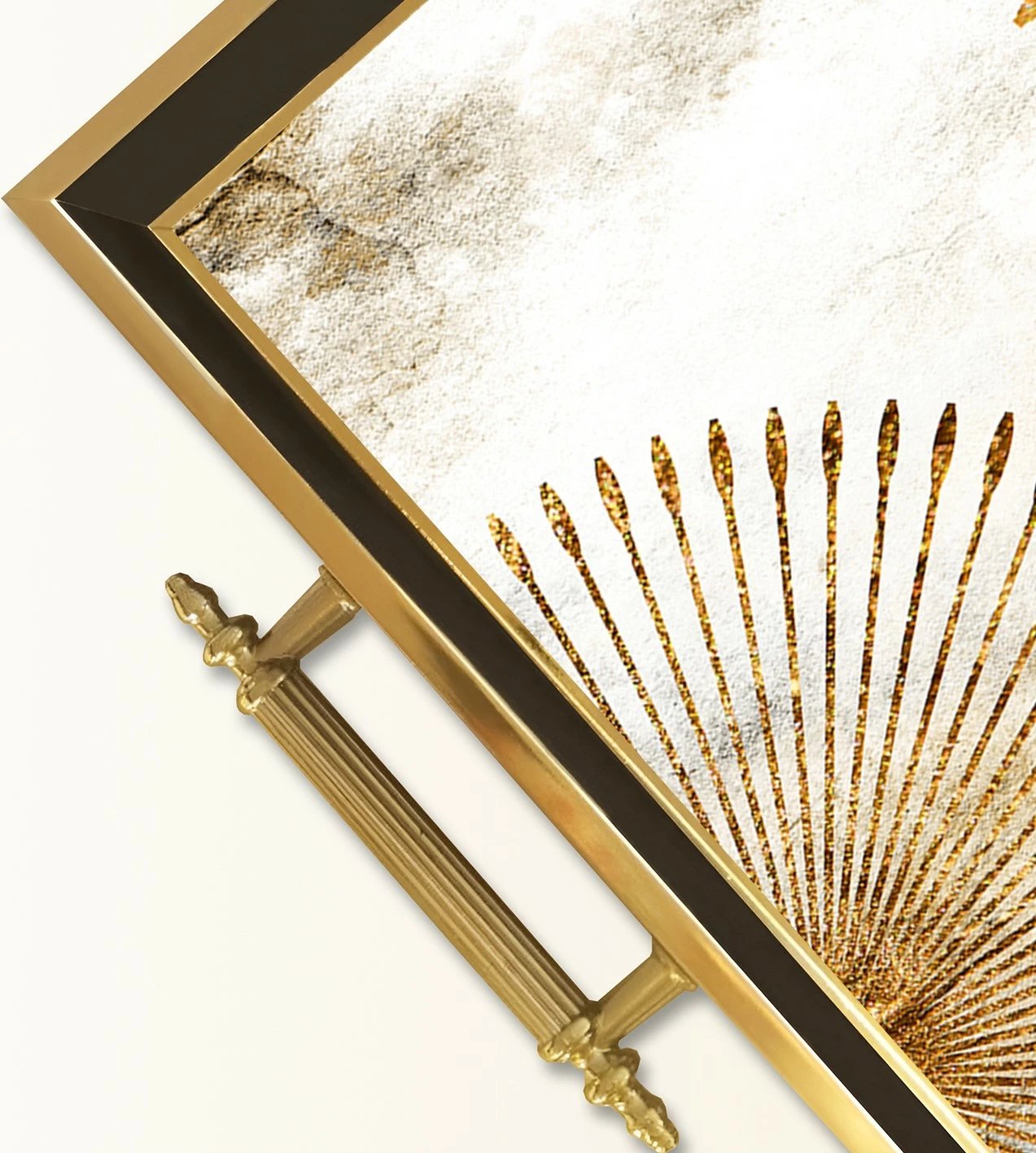 Tabaka dekorative prej qelqi, dizajn Aberto, TPA9849, shumëngjyrëshe Tabaka dekorative prej qelqi, dizajn Aberto, TPA9849, shumëngjyrëshe