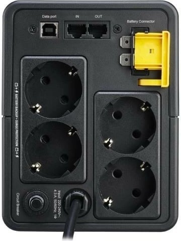 UPS APC BX950MI-GR Back-UPS 950VA, 520W, 4 Schuko, E zezë