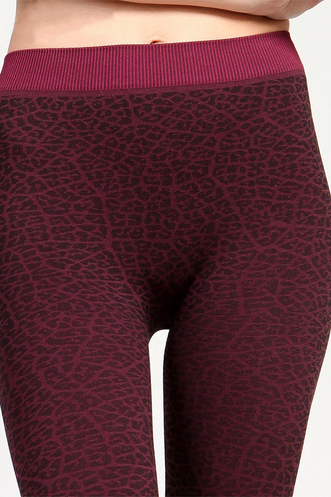 Tuta të ngushta Jumeon, ngjyrë e kuqe e errët dhe e zezë, 230-000545