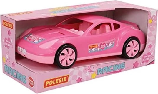 Lodër makinë pink për vajza