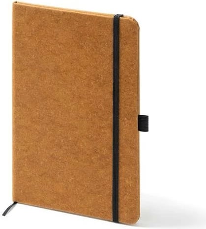 Bllok A5 NEXT me elastik, 100 fletë, Kafe