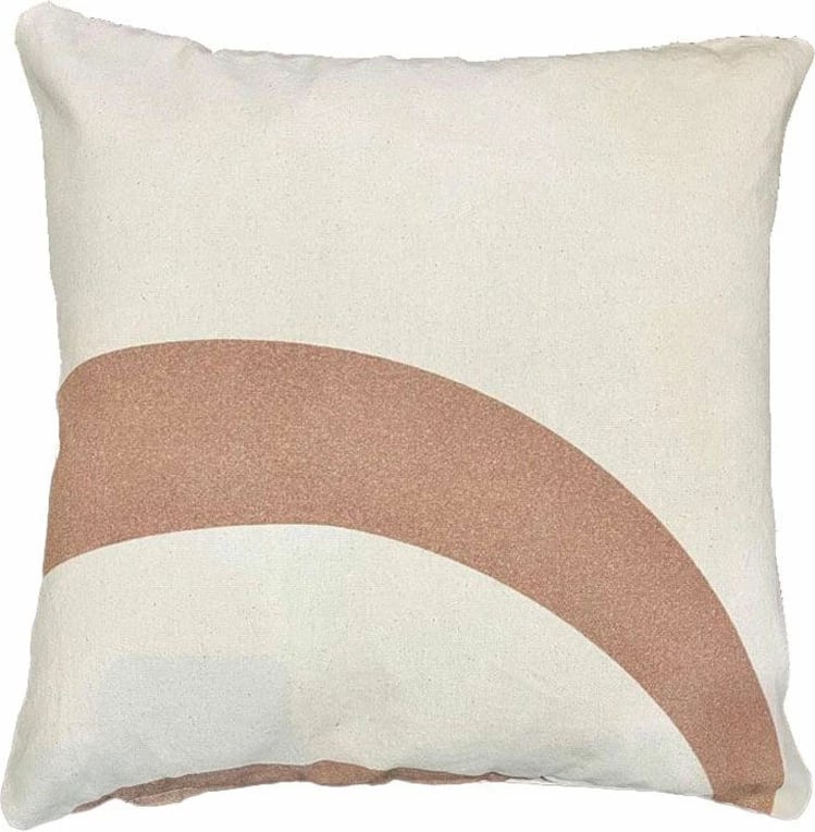 Jastëk dekorativ Mayra A, pambuk-poliester, ngjyrë bezhë, 45x45cm