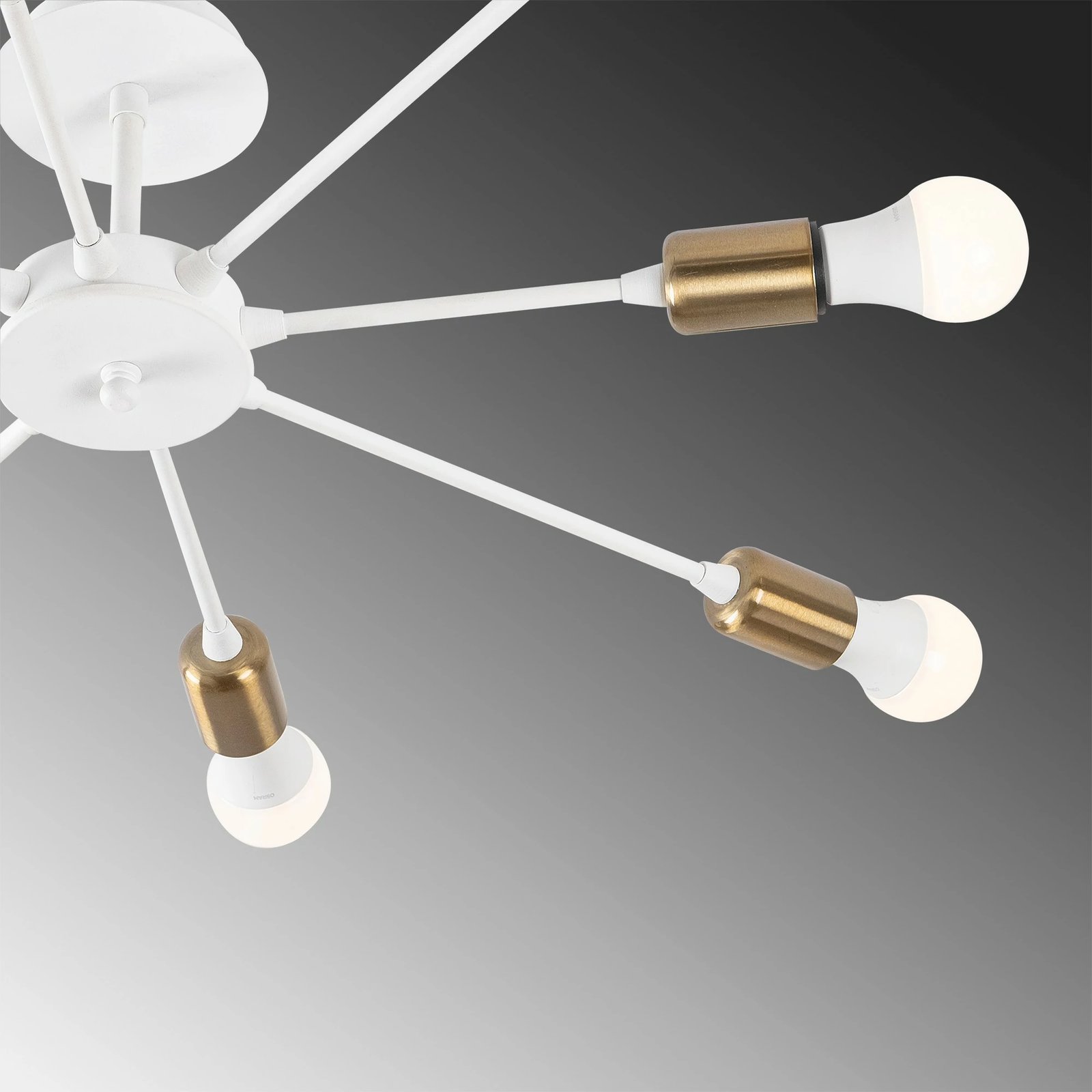 Llambë tavani Opviq, Ray - 1133, e bardhë, 78x78x19 cm