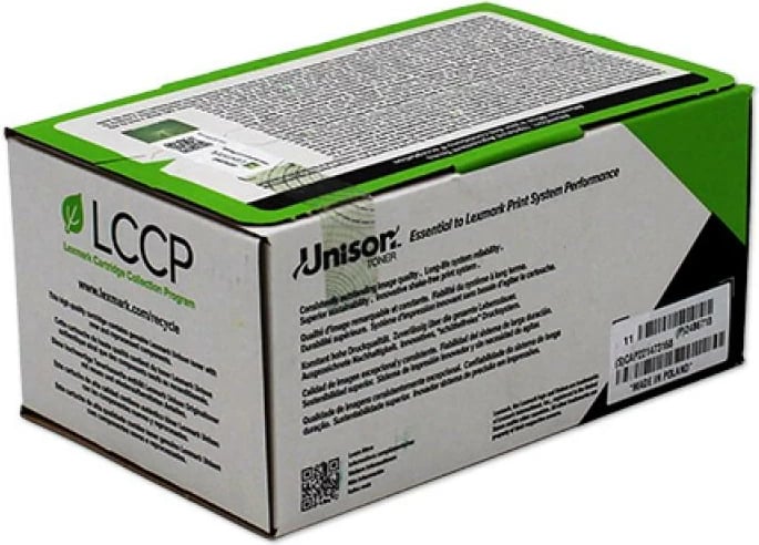 Toner, Lexmark 24B6718 kapacitet i lartë ~13,000 faqe, magenta