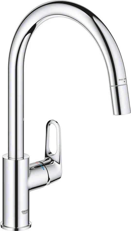 Rubinet kuzhine Grohe BauFlow, krom