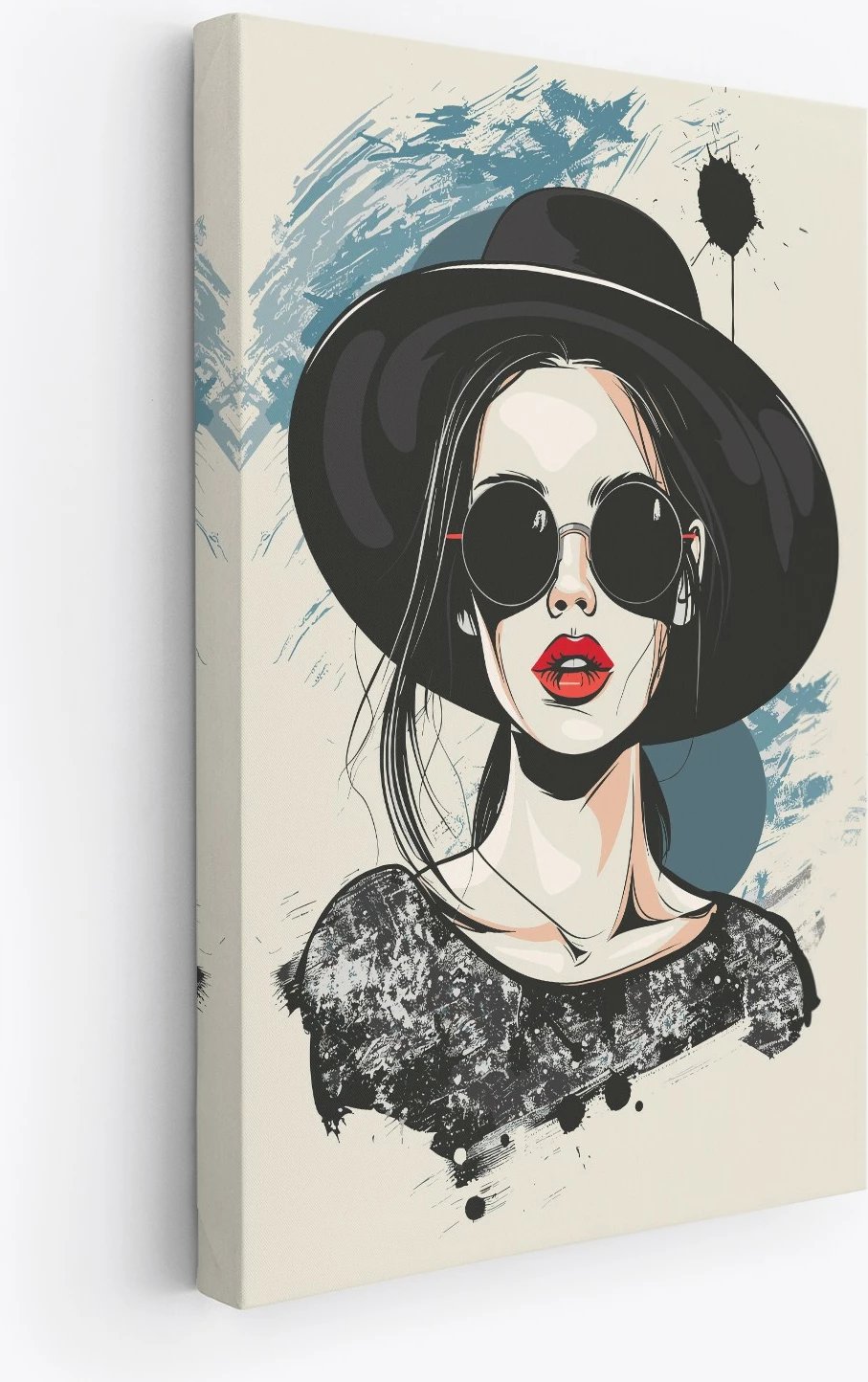 Pikturë dekorative në kanavacë, Wallity, Ersysb016, shumëngjyrëshe, 40x60cm