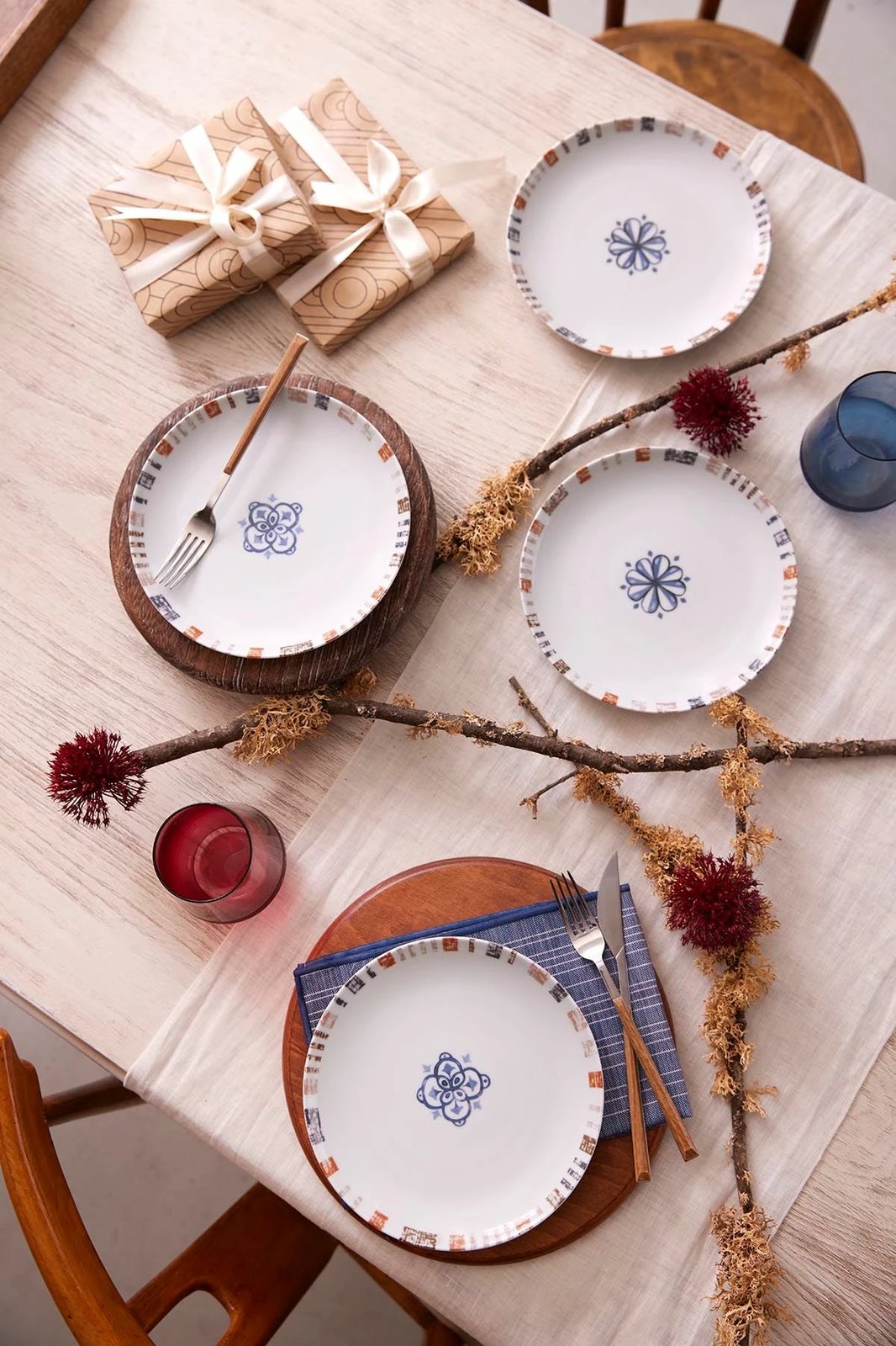 Set për shërbim torte, 4 copë, Hermia, 2100002910001