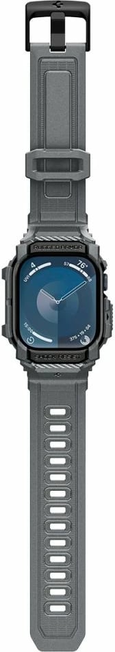 Mbështjellës Spigen Rugged Armor Pro për Apple Watch 10, 46mm, Gri